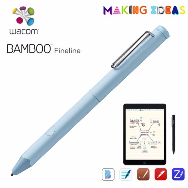 [มือสอง]​ Wacom Bamboo Fineline 3 (CS-610C/M0-CX) สี Light Blue