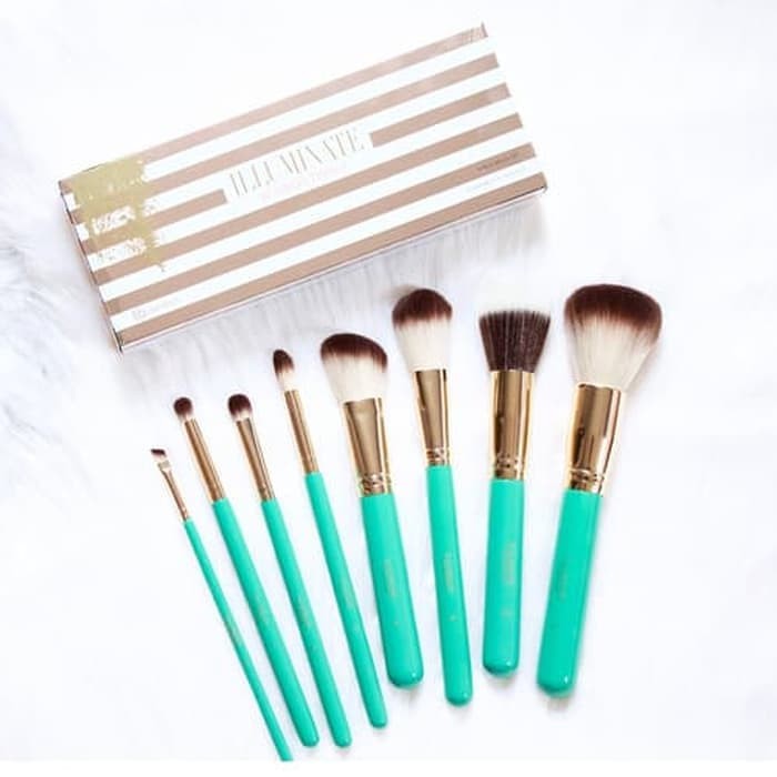 Bh Cosmetics Illuminate By Ashley Tidal 8 Piece Brush Set
