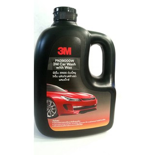 3M ผลิตภัณฑ์ แชมพูล้างรถ ผสมแว๊กซ์ Car Wash with Wax 1 ลิตร รหัส PN39000W