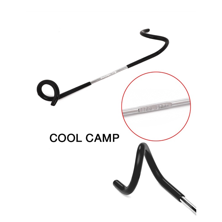 ตะขอแขวนตะเกียง COOL CAMP ที่แขวนโคมไฟ กางเต็นท์ แคมป์ปิ้ง