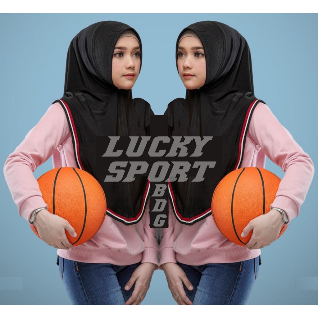 Hijab SPORT HIJAB Instant HIJAB วอลเลย์บอลบาสเกตบอล GYM FITNESS ZUMBA ว่ายน้ํา