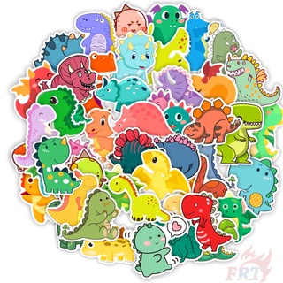 50 ชิ้น / ชุด ❉ สติกเกอร์ Q Dinosaur Baby Series 01 สําหรับตกแต่ง ❉ สติกเกอร์ Doodle แฟชั่น กันน้ํา DIY