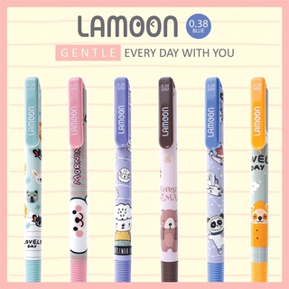 ปากกาลูกลื่น LAMOON 0.38mm. ลายการ์ตูน