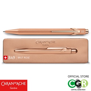 ปากกาลูกลื่น CARAN DACHE 849 BRUT ROSÉ Ballpoint Pen # 849.997