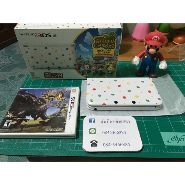 nintendo 3ds xl  animal crossing  edition แปลงแล้ว เมม16กิ๊ก