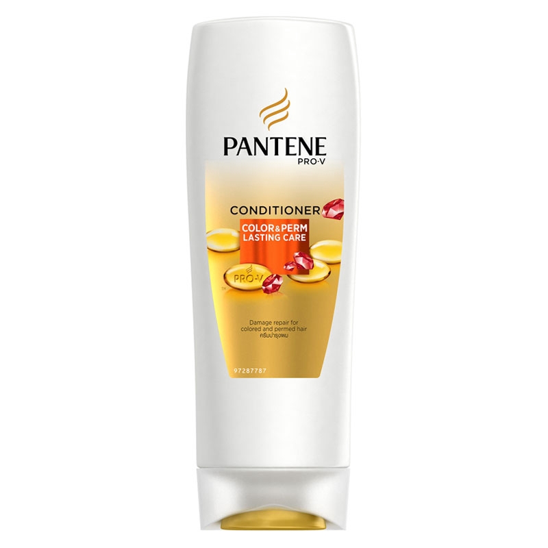 Pantene ครีมนวดผม สูตรคัลเลอร์ แอนด์ เพิร์ม 450 มล.