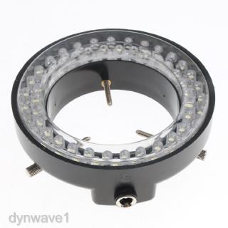 [DYNWAVE1] MagiDeal Microscope LED Light Ring Lamp Kit with Power Adapter 62mm 60 Beads