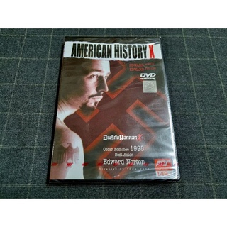 DVD ภาพยนตร์ดราม่าอาชญากรรม "American History X / อเมริกันนอกคอก X" (1998)