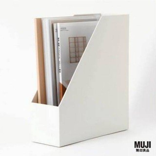 &lt;Muji&gt; &lt;มูจิ&gt; *ของแท้* กล่องแฟ้ม กล่องใส่แฟ้มเอกสาร มีหลายแบบ แบรนด์ Muji PP Stand File Box ของแท้จาก Shop 100%