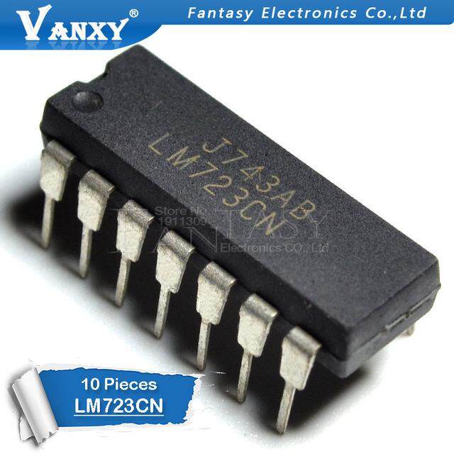 10PCS LM723CN DIP14 LM723 DIP-14 DIP ใหม่และ IC