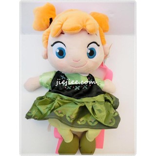 กระเป๋าเป้ ตัวตุ๊กตา แอนนา Frozen ผ้านุ่มนิ่มน่ารัก มีซิปสำหรับใส่ของใช้จุกจิก และมีสายเป้สะพายได้ ขนาดสูง 12 นิ้ว