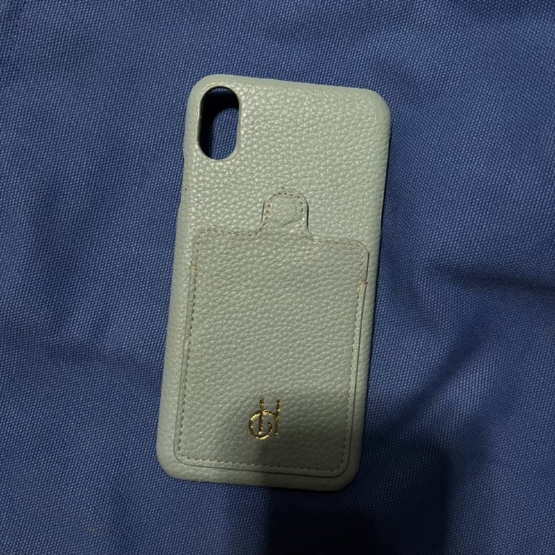 เคส Huntieshour สีฟ้าตุ่นๆ สภาพ 80%