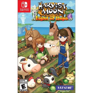 HARVEST MOON : LIGHT OF HOPE for Nintendo switch ภาษาอังกฤษ แผ่นใหม่ในซีล ตรงปก