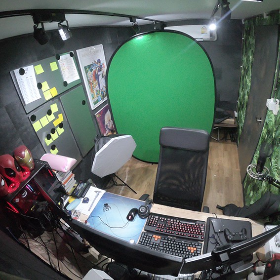 GreenScreen  กรีนสกรีน ฉากเขียว มี2ขนาด 200x150cm ,150x100cm - รูปที่ 2