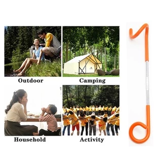 ตะขอแขวนตะเกียง TNR Camping ที่แขวนตะเกียงแค้มปิ้ง ตะขออเนกประสงค์ แข็งแรง สามารถใช้กับเสาได้หมดทุกรูปแบบ