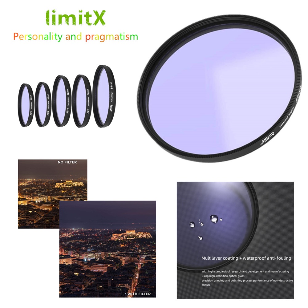 Natural Night Filter Multiple Coating Night Sky Star Light Pollution