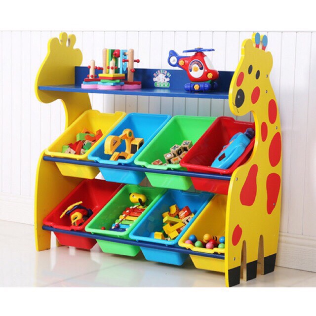 ชั้นวางของ ที่เก็บของเล่นเด็ก ยีราฟ (Giraffe Keeping Toy)