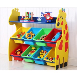 ชั้นวางของ ที่เก็บของเล่นเด็ก ยีราฟ (Giraffe Keeping Toy)