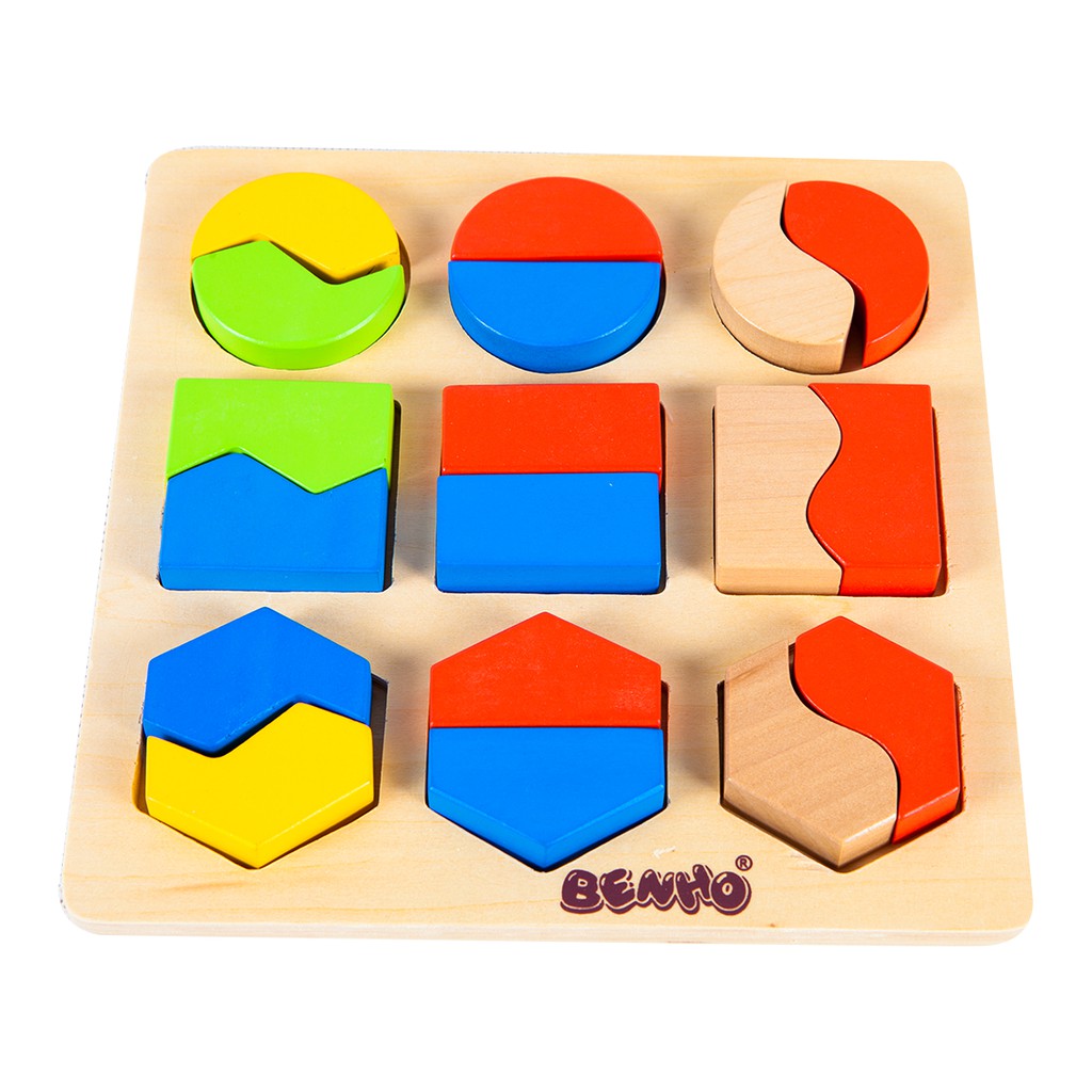 0620ของเล่น,ของเล่นไม้, ของเล่นเสริมพัฒนาการ,จับคู่รูปทรง  สื่อการสอนเด็กอนุบาล พร้อมส่ง
