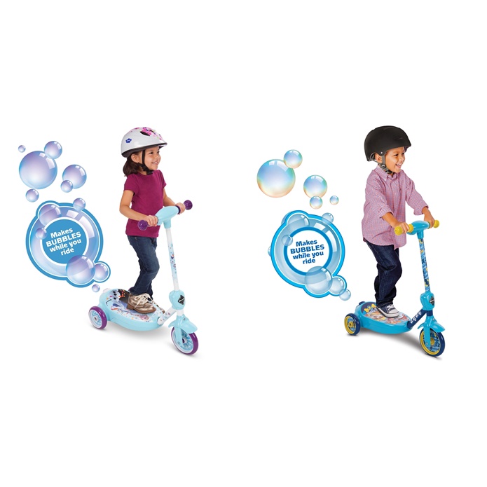 Huffy 3-Wheel Ride-On Electric Bubble Scooter สกู๊ตเตอร์ไฟฟ้าเป๋าฟองสบู่ได้