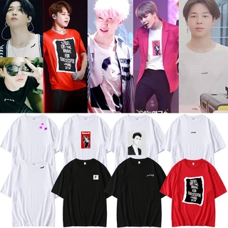 เสื้อยืด BTS ผ้าฝ้าย 100%