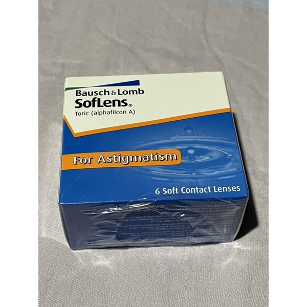 คอนแทคเลนส์ สายตาเอียง toric B&L softlens 1กล่อง+1คู่