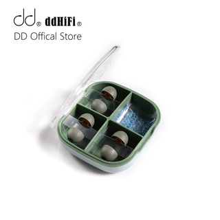 Dd ddHiFi ST35 หูฟังอินเอียร์ ซิลิโคน S M L 3 คู่ (6 ชิ้น) พร้อมกล่องเก็บ