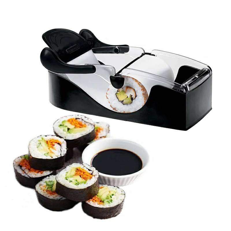 ซื้อ 1ฟรี1 ❗ เครื่องทำซูชิ เครื่อง ถาดม้วน ซูชิ  ที่ม้วนซูชิ ซูชิโรล Perfect Roll Sushi Bacon Cheese