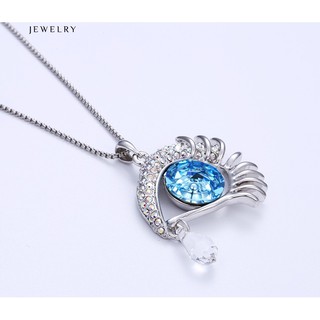 Necklace-00556 เครื่องประดับสร้อยคอ Crystal Swarovski แท้