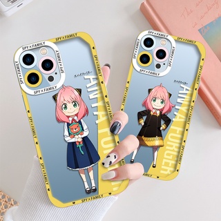 เคสโทรศัพท์มือถือ TPU นิ่ม แบบป้องกัน พิมพ์ลายอนิเมะ Spy×Family สําหรับ iPhone 13 Pro Max 11 12 lphone 7 8 Plus X XS SE 2020