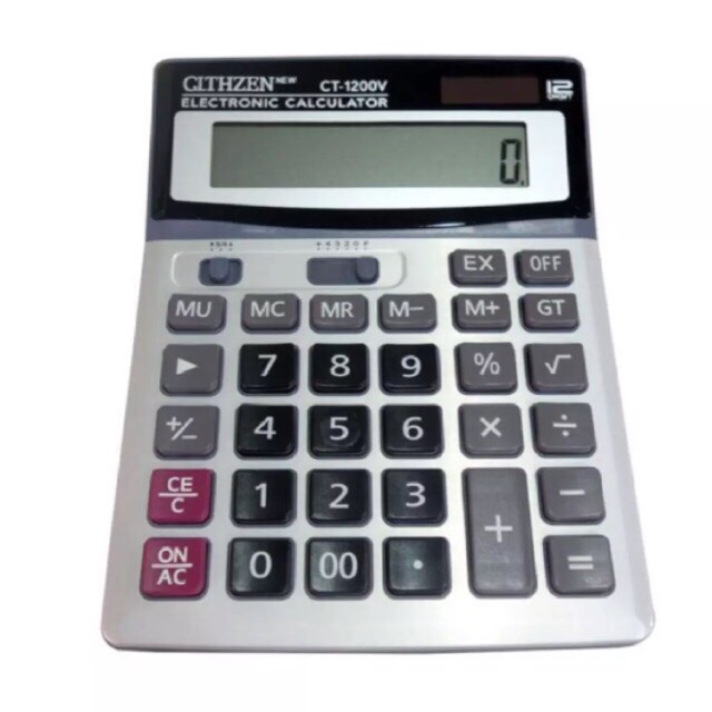 เครื่องคิดเลข 12หลัก  CT-1200V