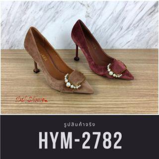 HYM-2782 รองเท้าส้นเข็มหัวแหลม