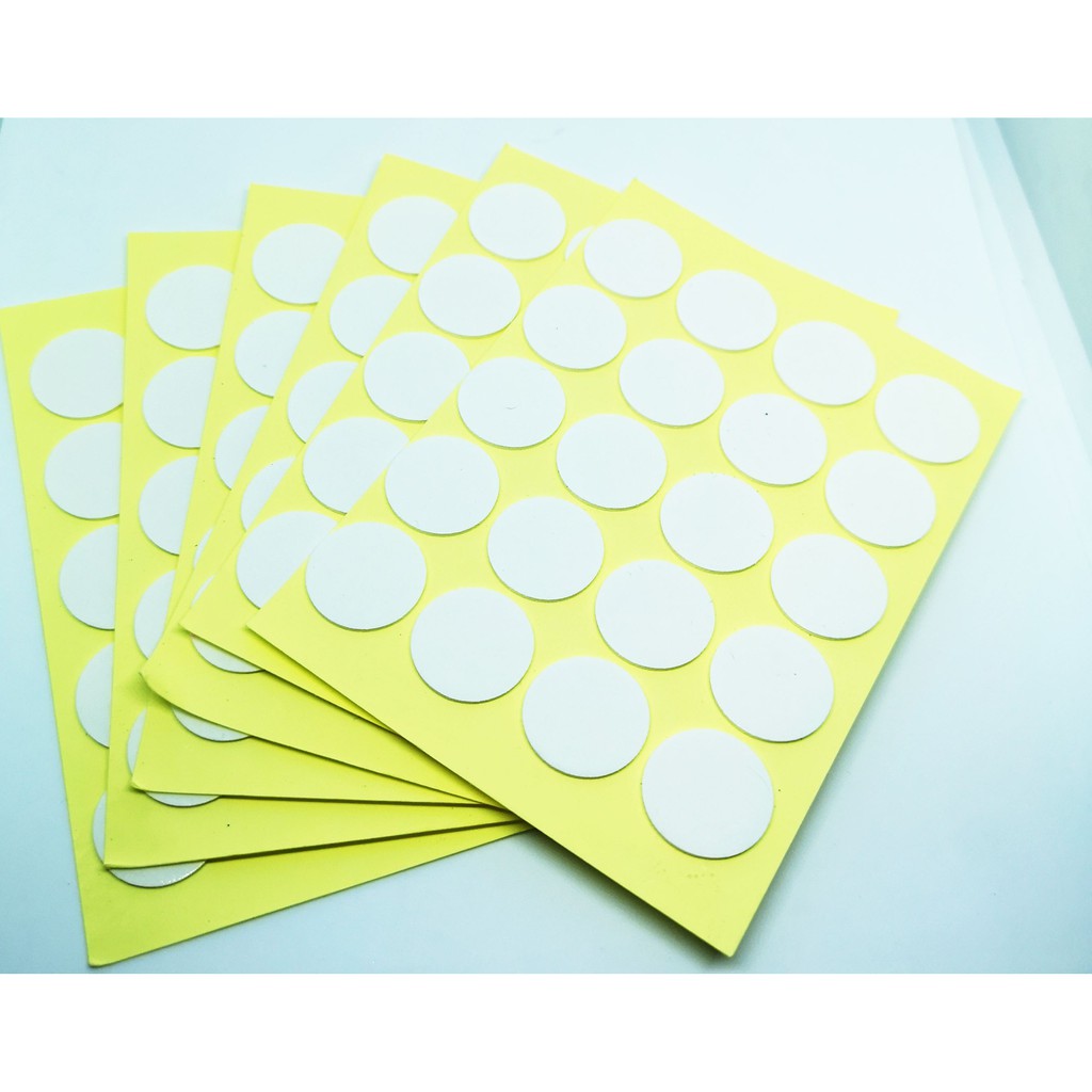 สติ๊กเกอร์ติดฐานไส้เทียน Candle Wick Stickers Candle 1แผ่น 20 ชิ้น