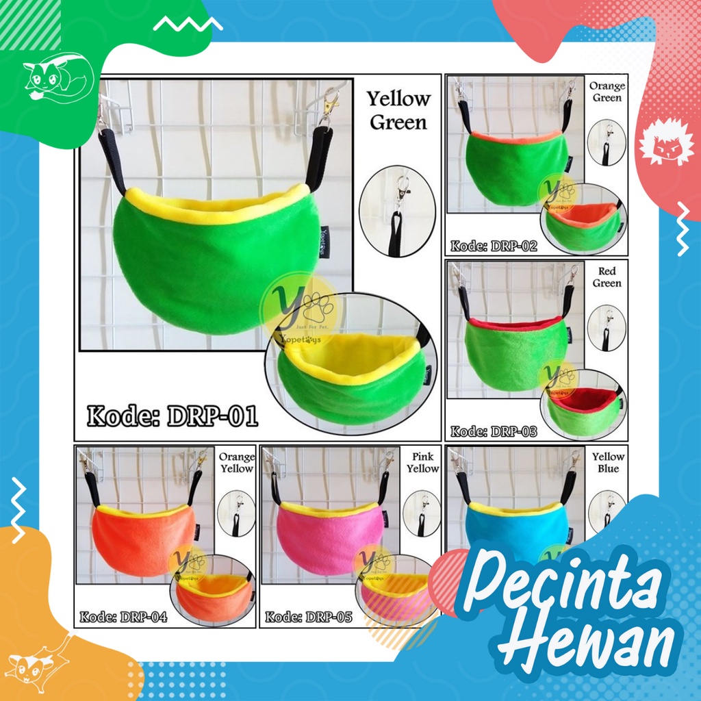 Yopetoys Doraemon Sugar Glider Hanging Pouch Sugar Glider Sugar Glider Accessories