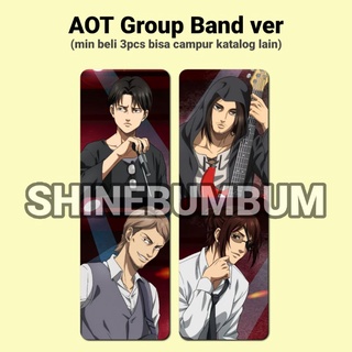 โฟโต้การ์ด อะนิเมะผ่าพิภพไททัน Group Band ver