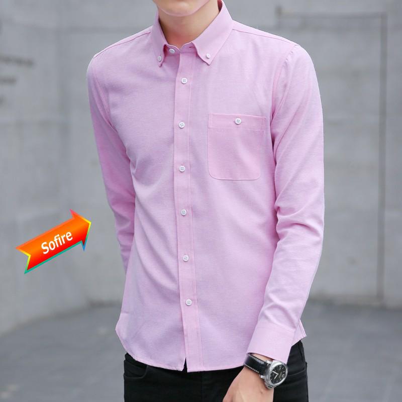 เสื้อเชิต แขนยาว สีขาว
