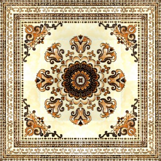 กระเบื้องภาพชุดพื้น BRUSSELS 120X120*A (60X60CM/4 แผ่น/ชุด)