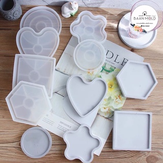 (พร้อมส่ง) แม่พิมพ์ซิลิโคน พิมพ์เรซิ่น พิมพ์กระถางปูน แม่พิม…