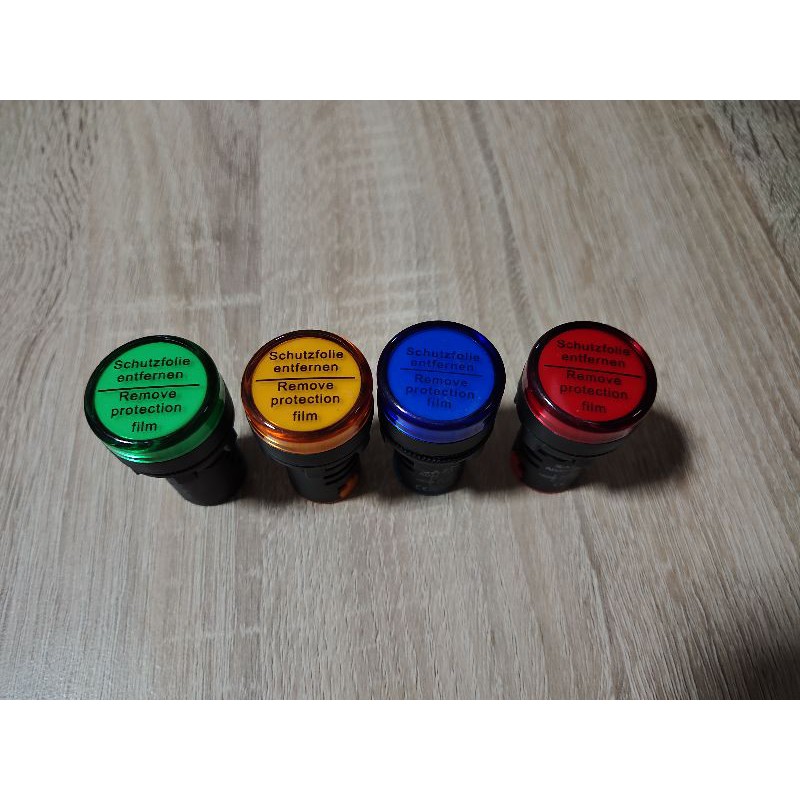 Pilot Lamp ไพล็อตแลมป์ LAMP LED 22mm 220V AC