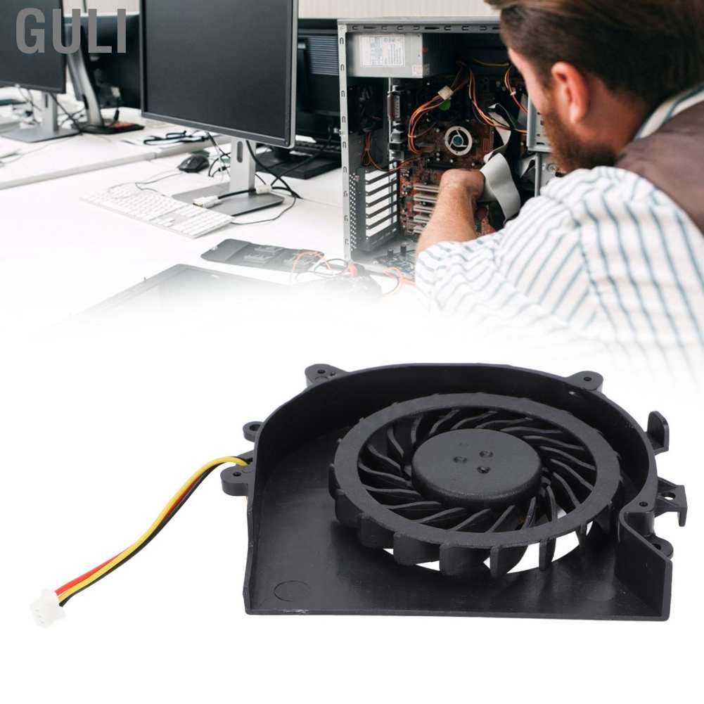 Guli PVC CPU Fan Fast 3 Pin Connector Durable Heat Sink Fans for Sony ...