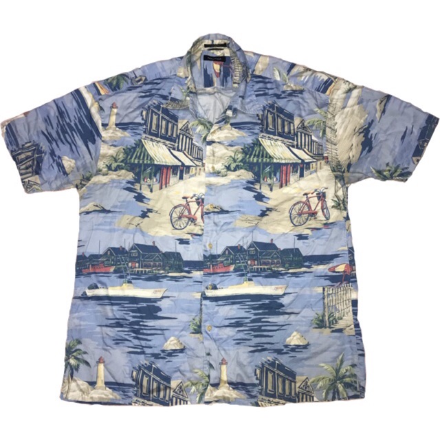 Nautica เสื้อฮาวายมือ2