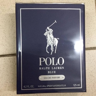 Ralph Lauren Polo Blue EDP 125ml กล่องซีล