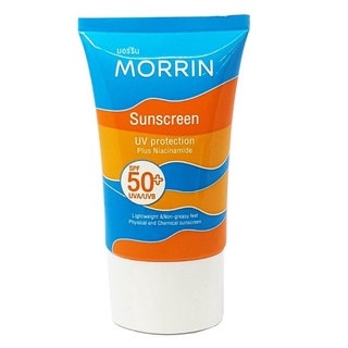 💢 NEW‼️Morrin Sunscreen UV Protectionโลชั่นกันแดดสำหรับผิวหน้า☀SPF50+