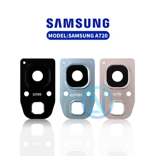 Lens samsung A720 อะไหล่เลนกล้อง กระจกเลนส์กล้อง กระจกกล้องหลัง Camera Lens (ได้1ชิ้นค่ะ) อะไหล่มือถือ คุณภาพดี