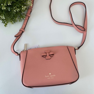 📌3090฿   Kate Spade Talia Zip Crossbody  ขนาด 5.6"h x 7.9"w x 4.1"d. #wkru6369