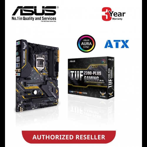 ASUS TUF Z390-PLUS GAMING (WI-FI) ATX MOTHERBOARD