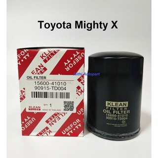 กรองน้ำมันเครื่อง Toyota Mighty X  90915-TD004