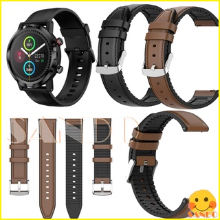 สาย haylou rt ls05s สาย Haylou RT LS05S Smartwatch สายหนัง leather strap