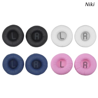 Niki 1 Pair Replacement Foam Ear Pads Cushion Cover for Tune600 T500BT T450 T450BT JR300BT Wireless Bluetooth-compatible Headphone Headset