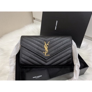 🎉💥 New YSL WOC 9”  สี ดำอะไหล่ทอง ปี22 อปก การ์ดมีครบ